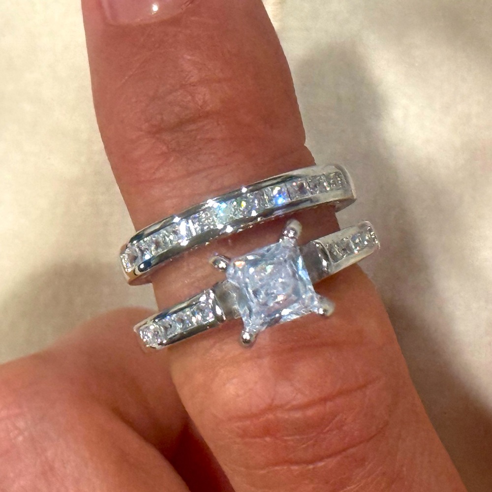 Bridal set Sterling silver s925